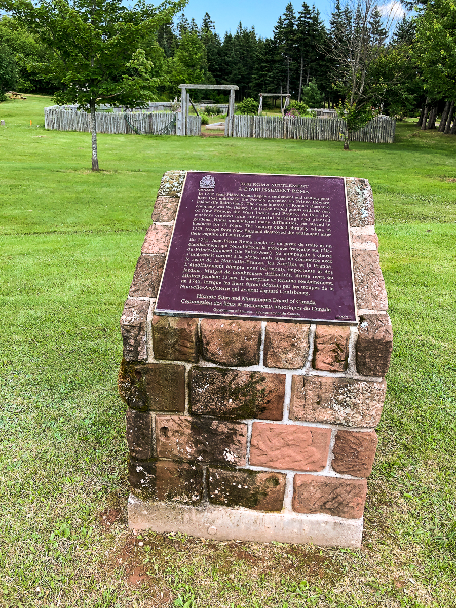 Monument at Roma at Three Rivers Historical Site